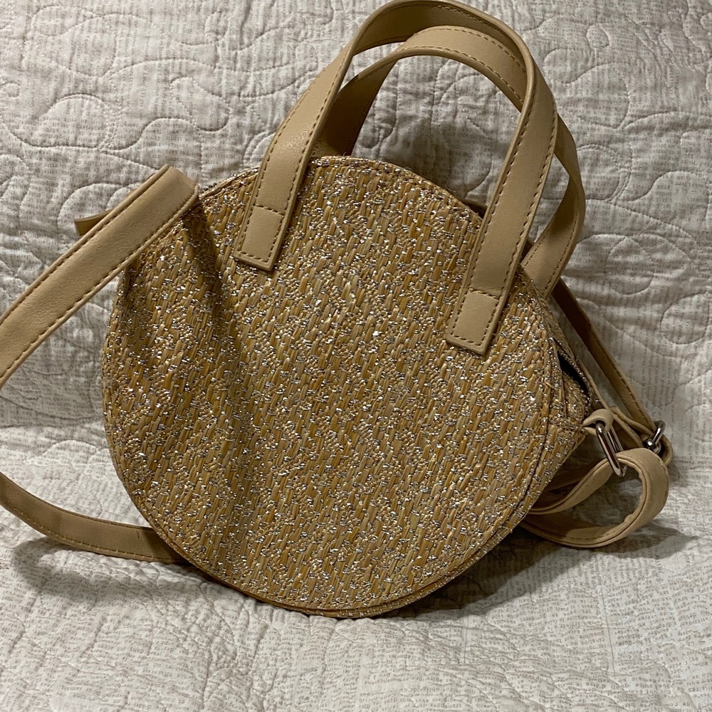 Stylish Tan Round Women Bag